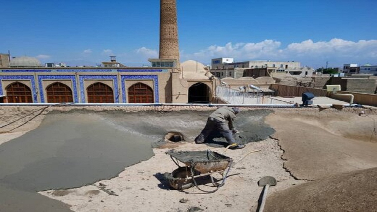 آغاز مرحله جدید مرمت مسجد جامع دامغان