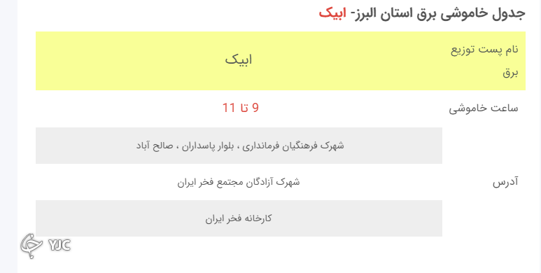 جیره بندی برق در کدام استان&zwnj;ها اجرا می&zwnj;شود؟