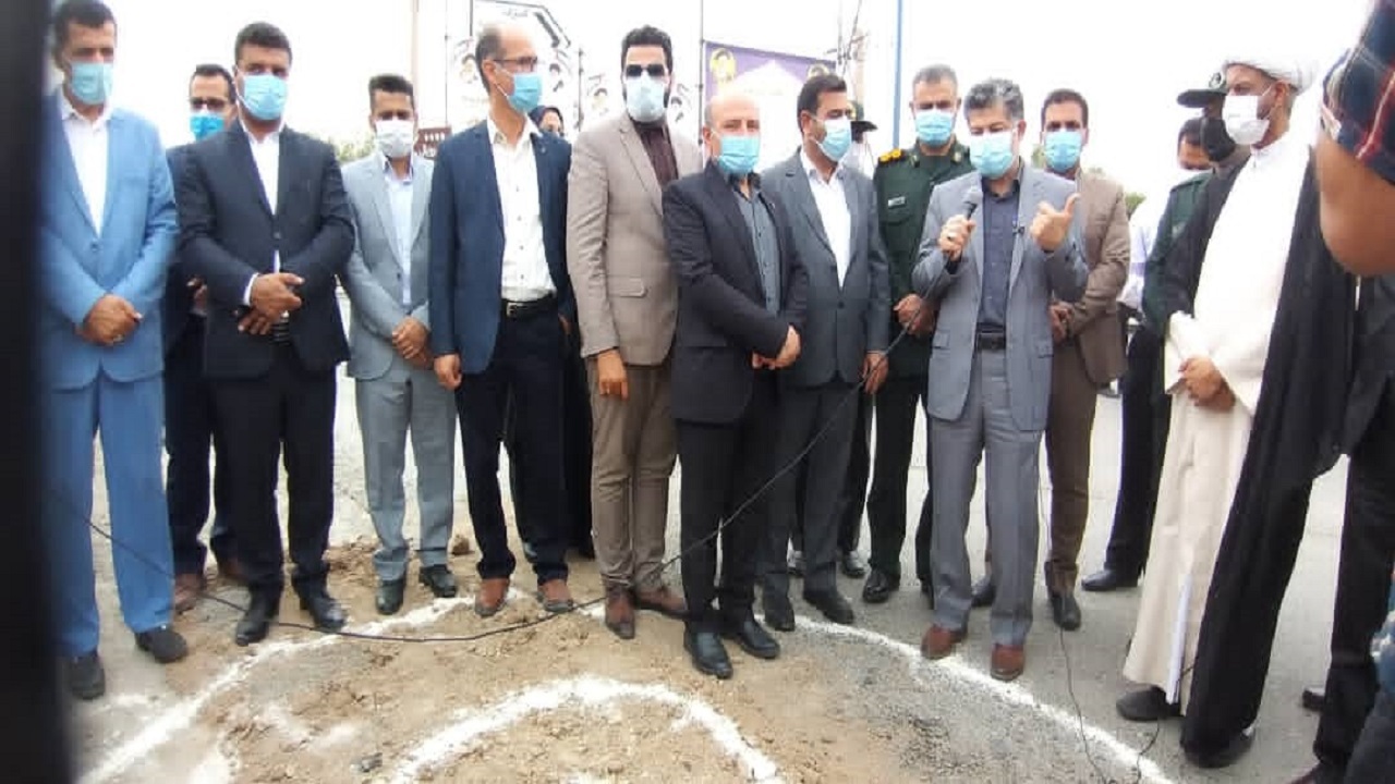 طرح آبرسانی به منطقه شلمچه کلنگ زنی شد