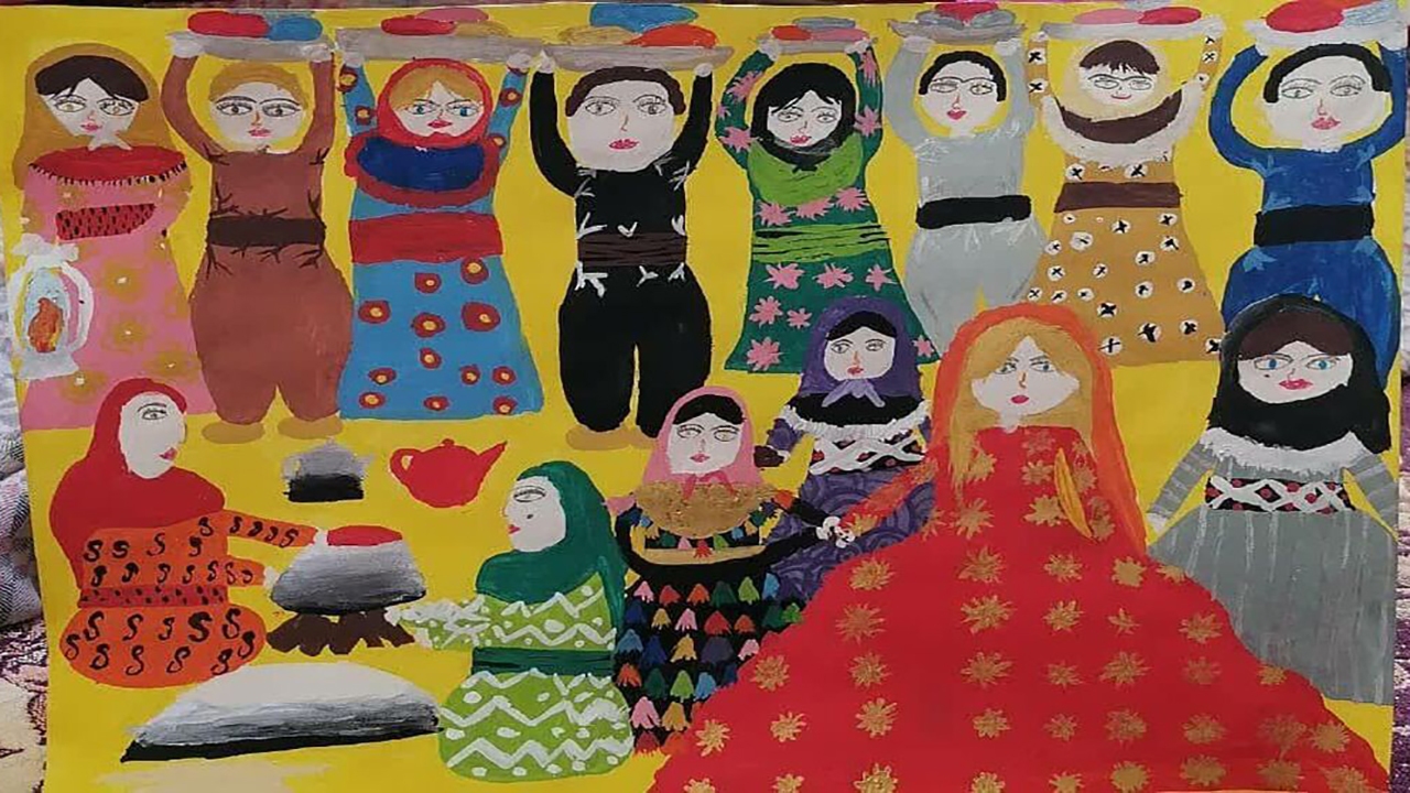 نوجوان مهابادی مدال نقره "جشنواره جهانی نقاشی کودک کرمان" را کسب کرد