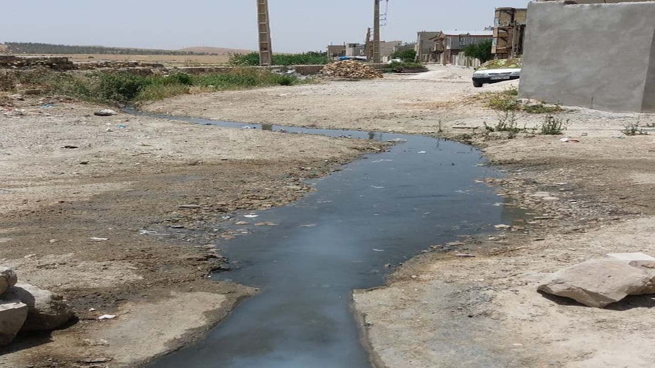 تصاویری از وضع نامناسب خیابان‌ها در منطقه زعفران