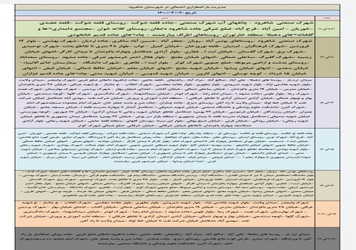 اعلام برنامه مدیریت بار اضطراری برق سوم خرداد در استان سمنان