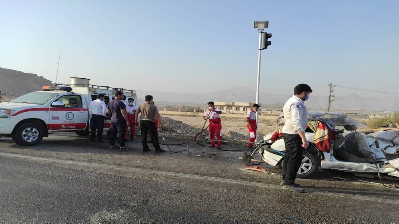 ۲ تصادف در محور آرادان به سرخه با یک فوتی و سه مصدوم