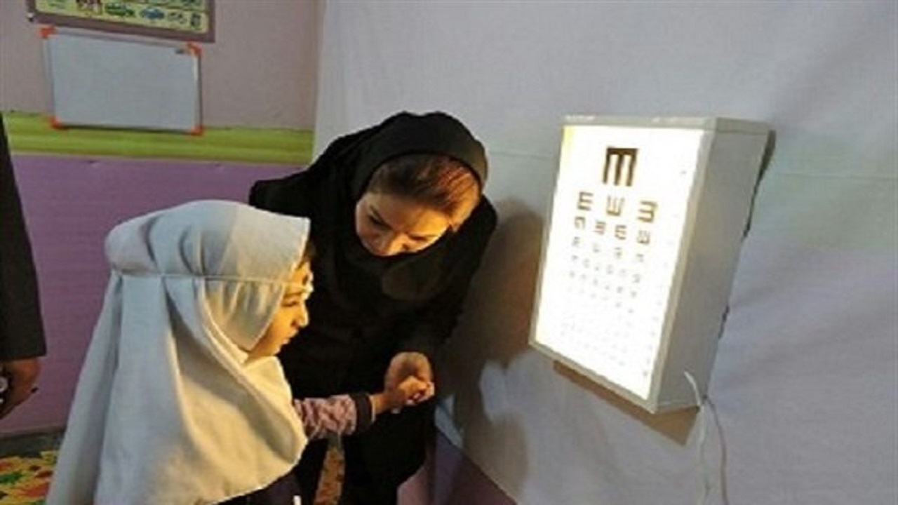 اجرای طرح غربالگری بینایی کودکان سه تا ۶ سال در بهزیستی استان همدان