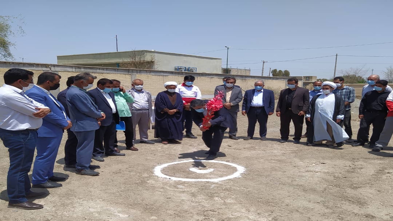 آغاز ساخت یک باب مدرسه خیر ساز در منوجان