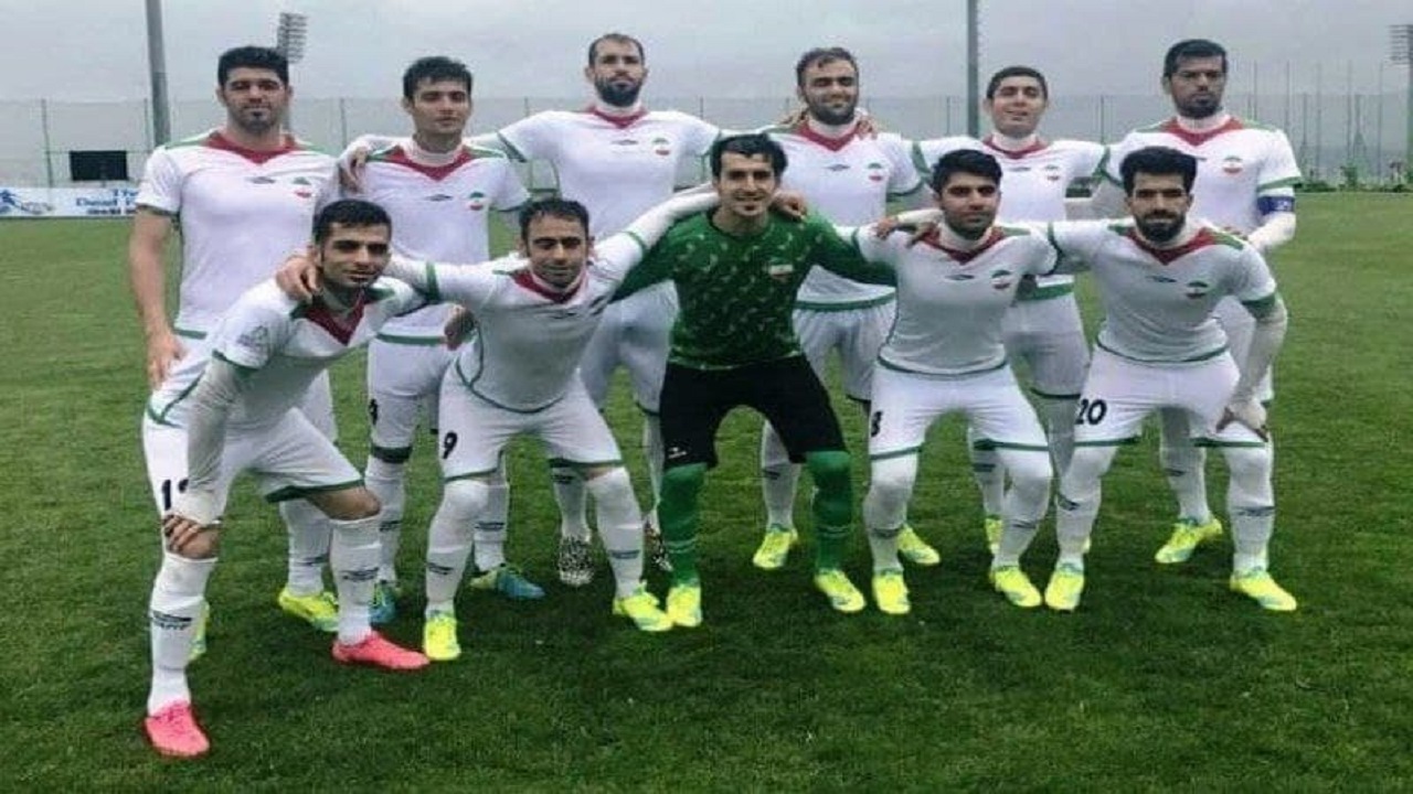 تیم ملی فوتبال ناشنوایان ایران با غلبه بر عراق المپیکی شد