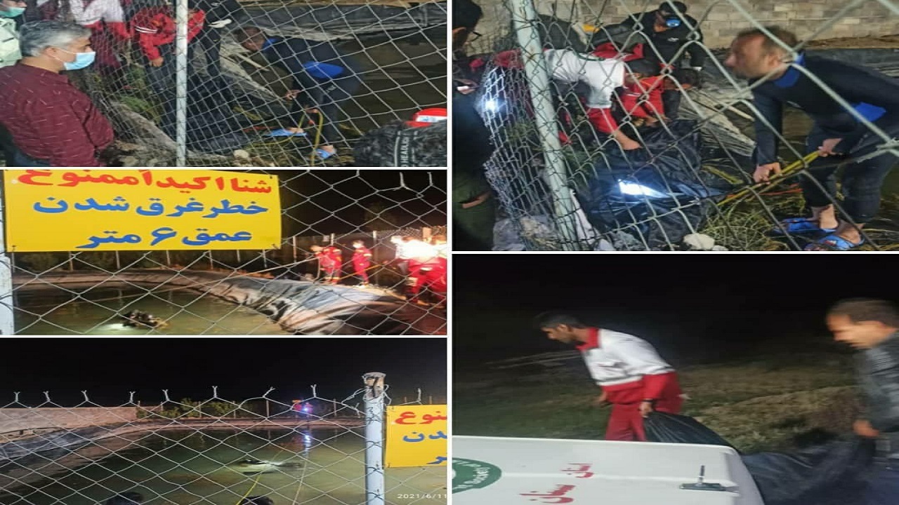 غرق شدن یک نفر در استخر آب کشاورزی بسطام