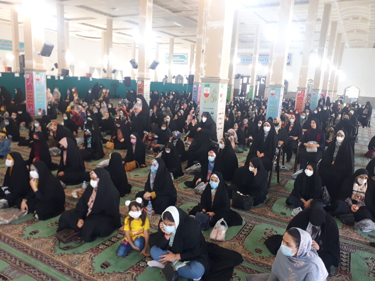 برگزاری همایش بزرگ دختران انقلابی در مصلی امام علی (ع)