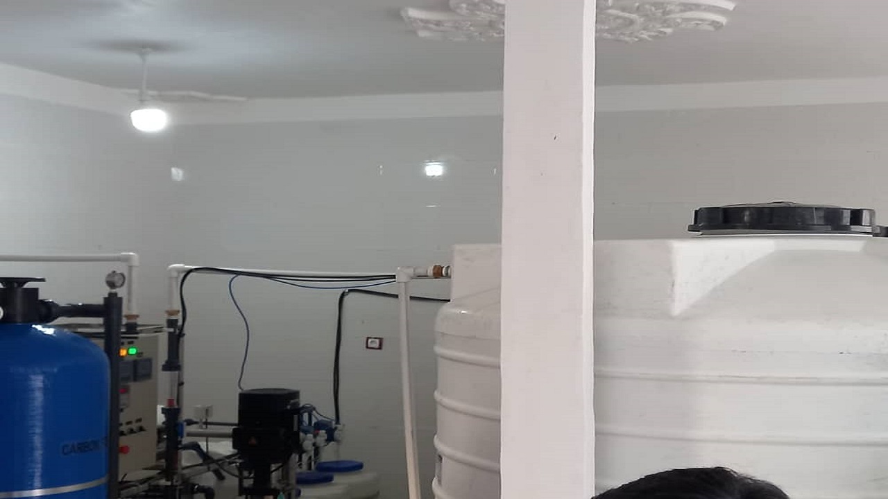 بهره برداری از ایستگاه آب شیرین کن در بخش ایرندگان خاش