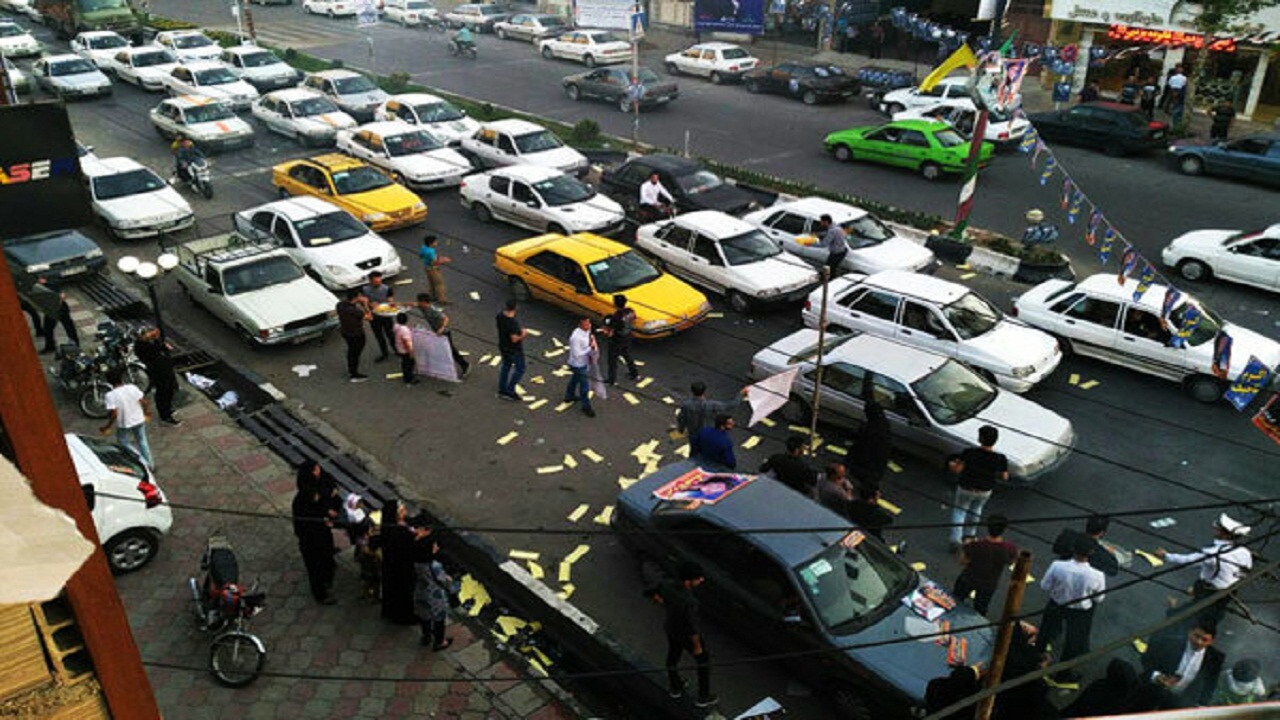 توقف خودرو‌ها مقابل ستاد‌های انتخاباتی شادگان ممنوع