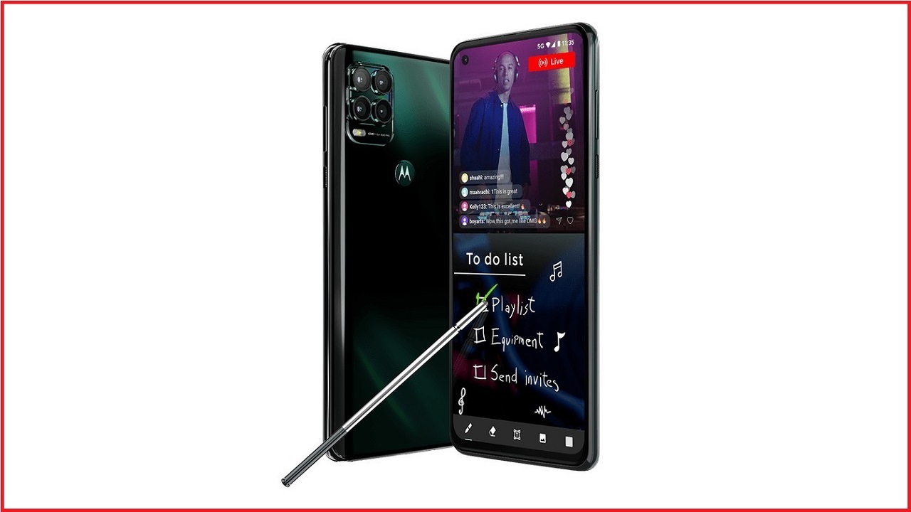 گوشی Moto G Stylus ۵G معرفی شد