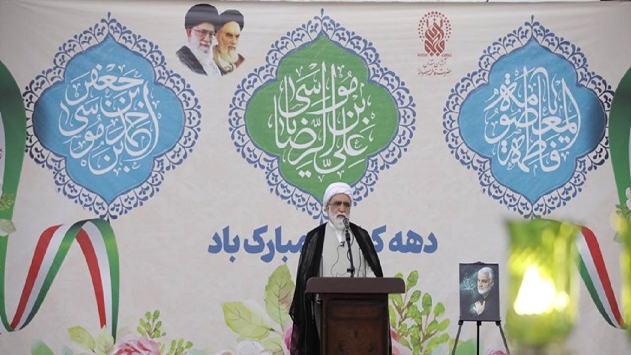 کشور امام رضا (ع) باید عرصه مبارزه با فساد و رانت‌خواری باشد
