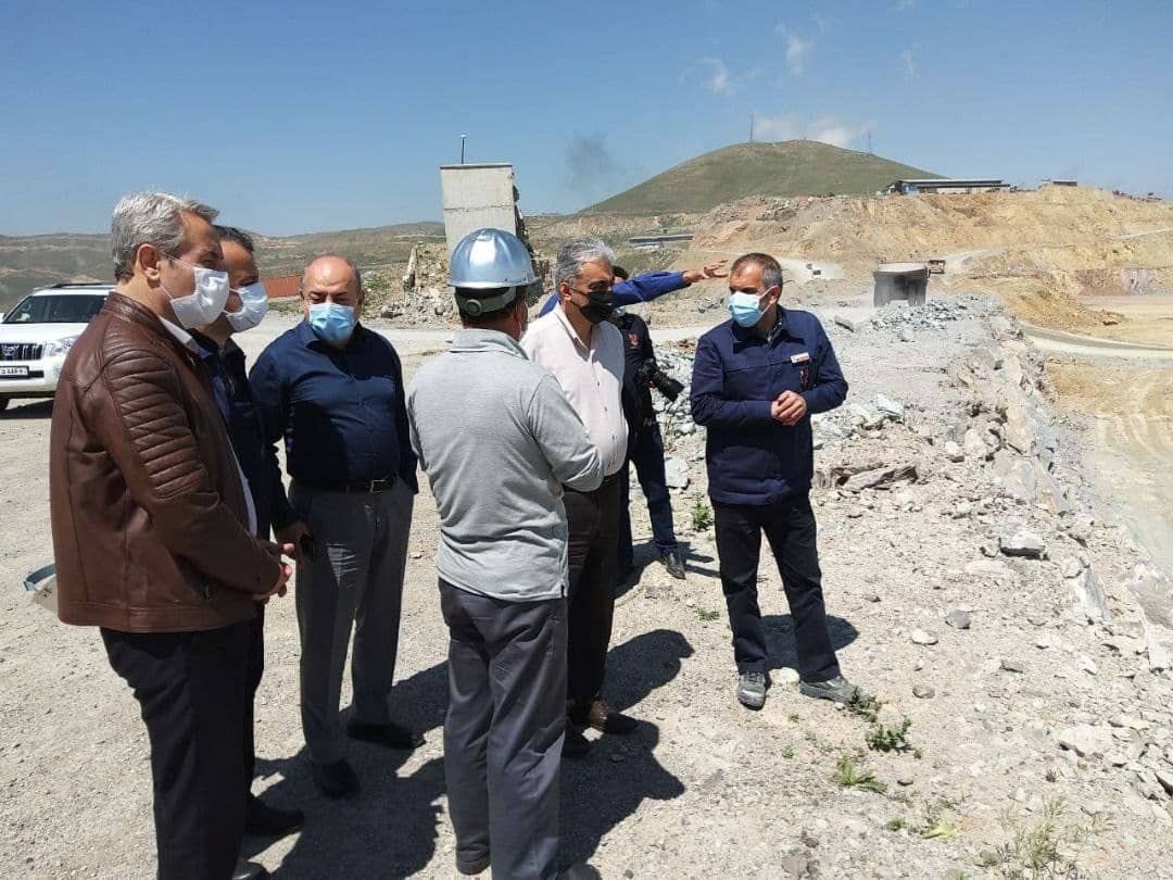مدیرعامل شرکت مس از طرح&zwnj;های توسعه مجتمع مس سونگون بازدید کرد