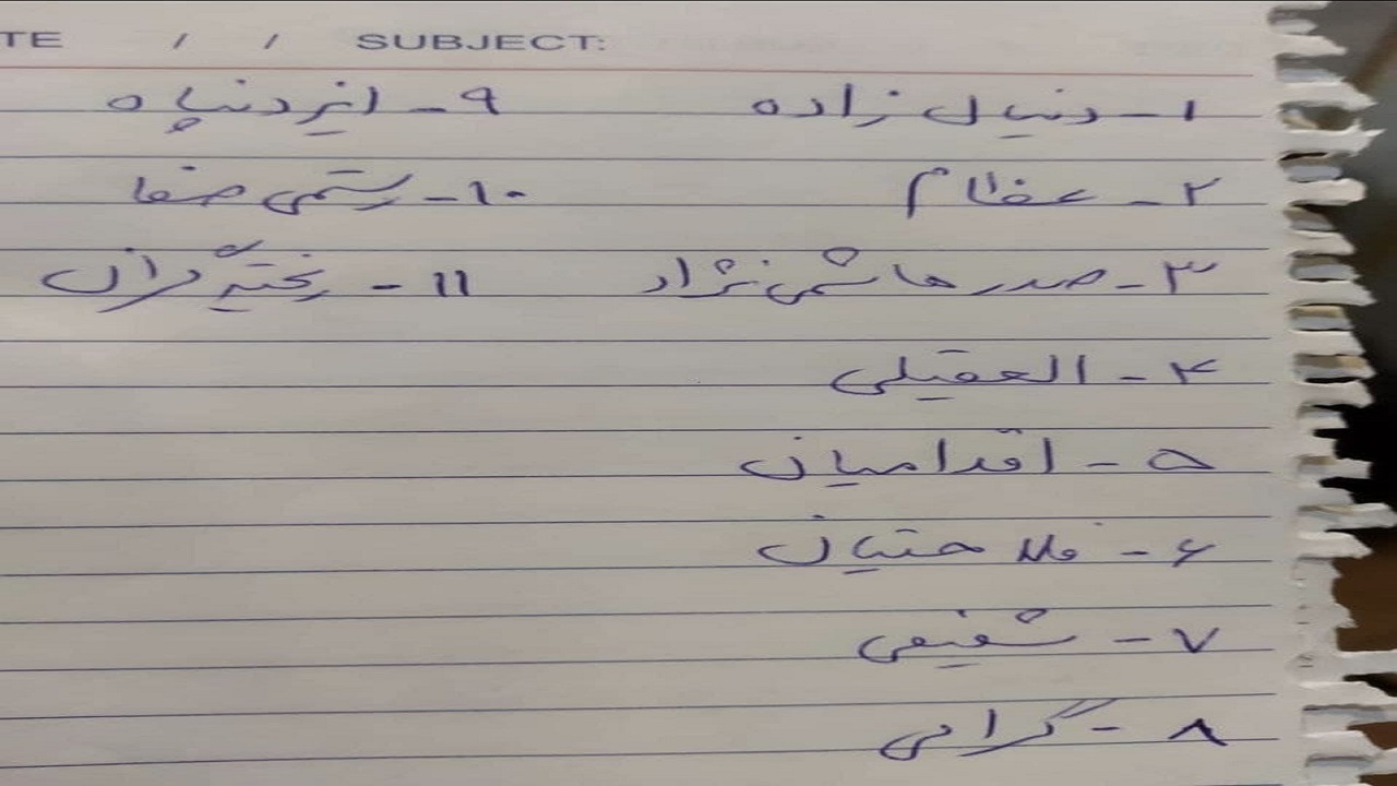 تصویر اصل نامه&zwnj;ای که همتی به سید ابراهیم رییسی داد/افرادی که در دادگاه محکوم شدند، اما نامشان برده نشد