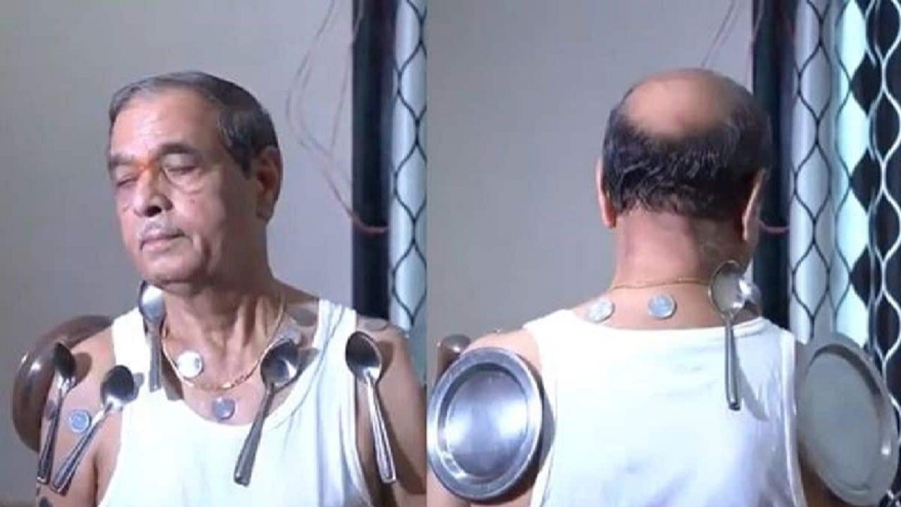 وضعیت عجیب یک مرد هندوستانی پس از تزریق واکسن کرونا!