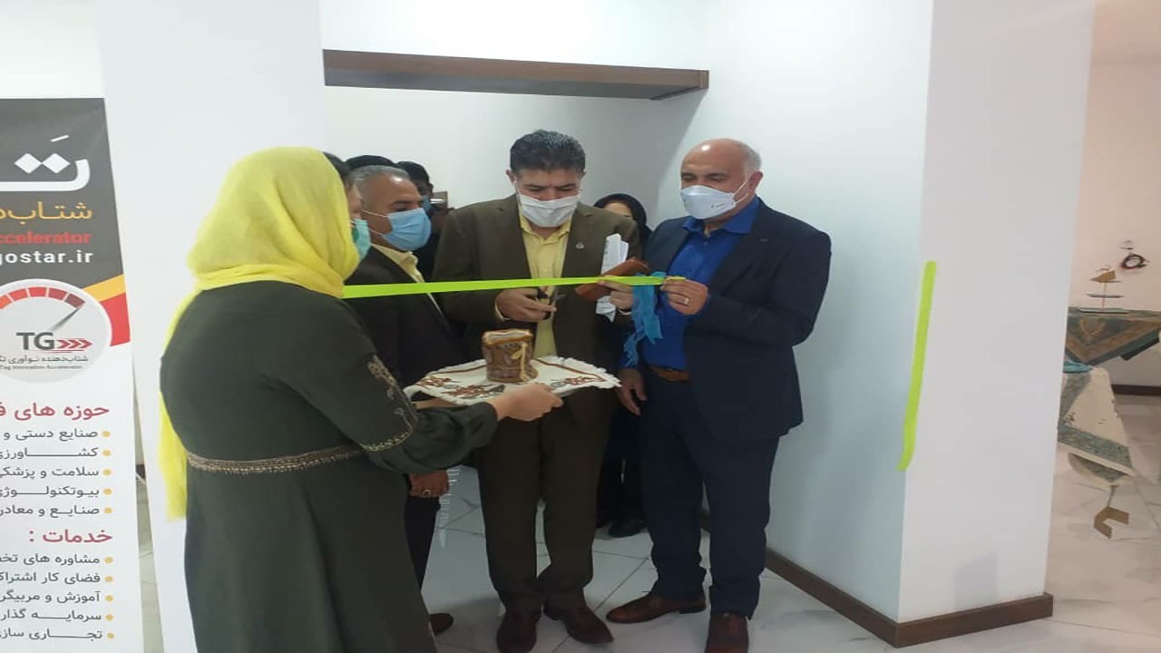نمایشگاه پته های بافته شده از الیاف طبیعی در کرمان افتتاح شد
