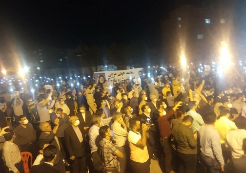 حضور سعید محمد در کرمانشاه