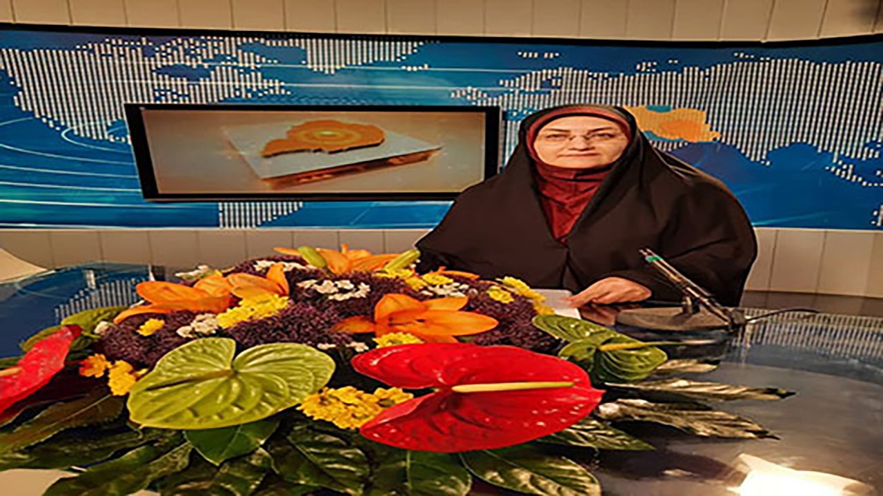 آرزو اسدیار گوینده خبر 