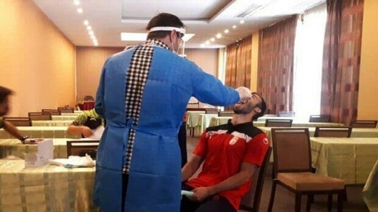اعضای تیم ملی فوتبال ایران تست کرونا دادند