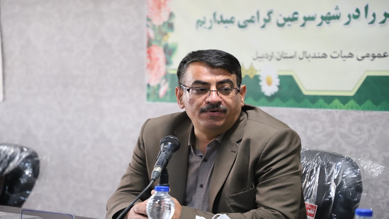 توحید جوادی رئیس هیات هندبال استان اردبیل شد
