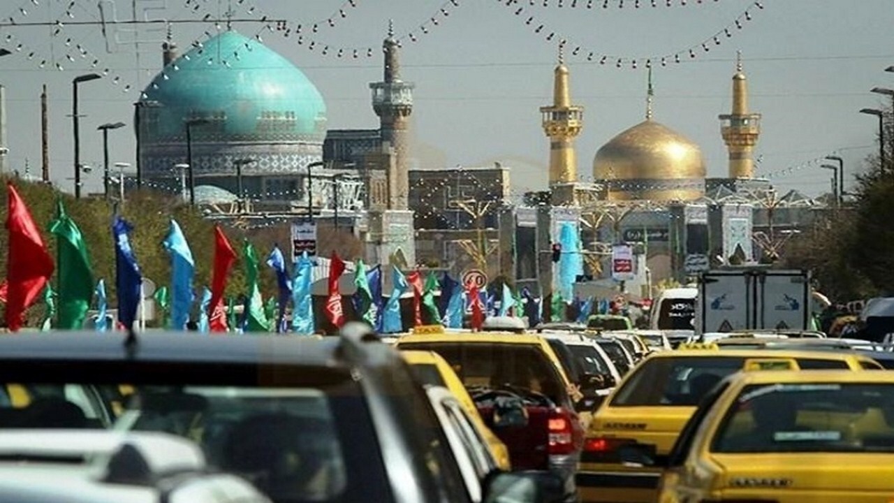 اعلام محدودیت‌های ترافیکی ولادت حضرت رضا (ع) در مشهد