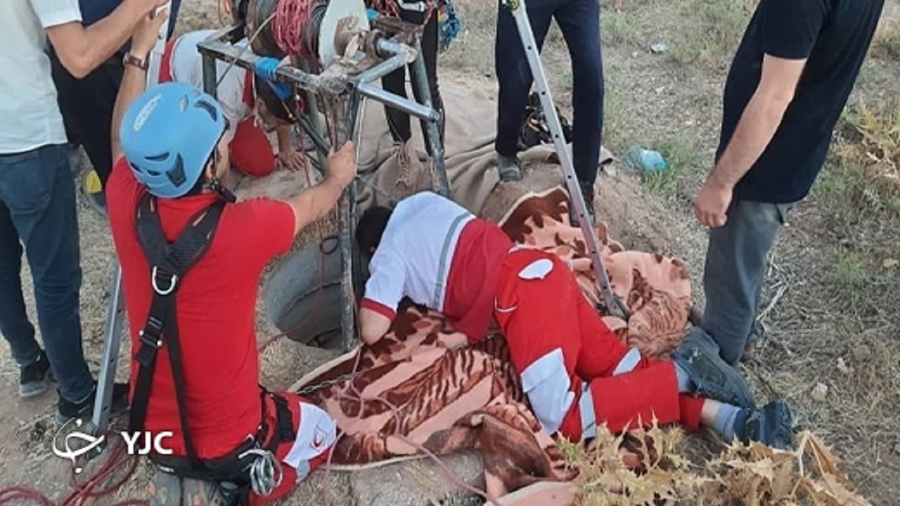 فوت دومین مقنی سقوط کرده در درون قنات چسکین بوئین زهرا