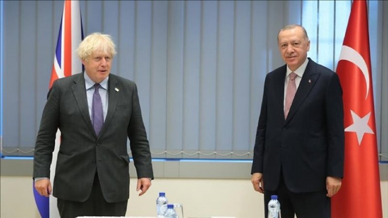 دیدار اردوغان با سران انگلیس، آلمان و فرانسه