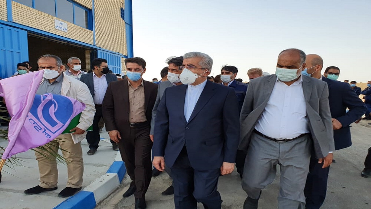 بهره برداری از تصفیه خانه و فاز اول پروژه فاضلاب شهری در بافق