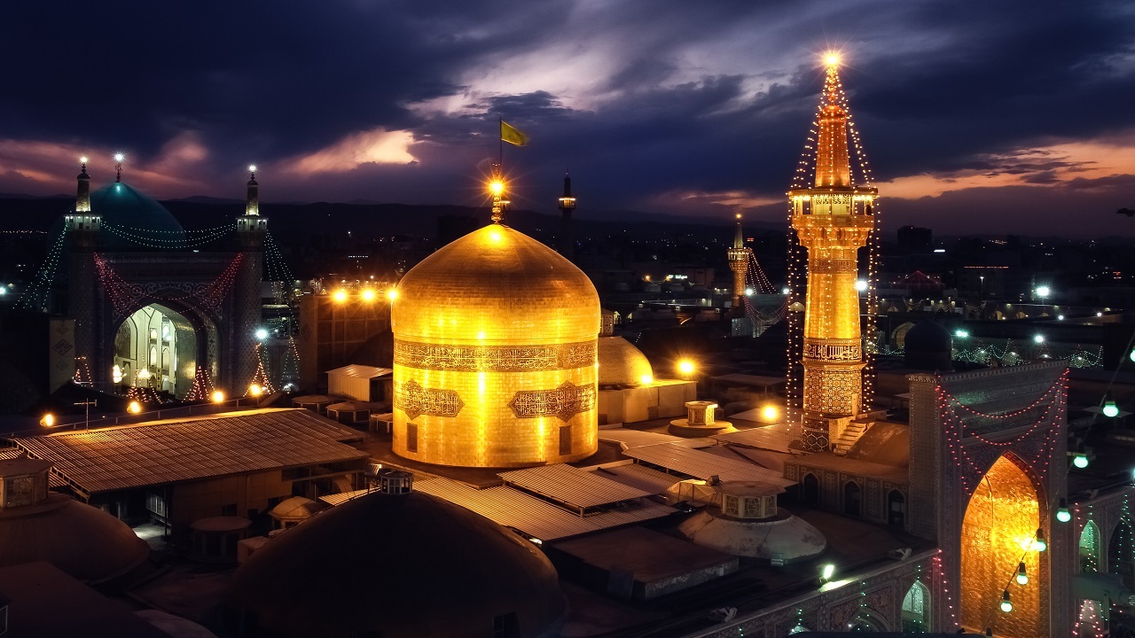 تماس تصویری با حرم امام رضا (ع) در دهه کرامت