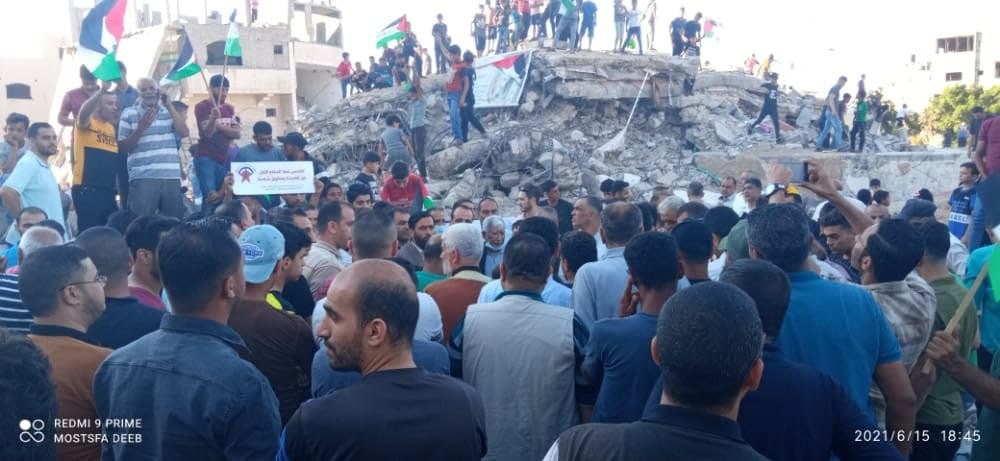 آغاز راهپیمایی پرچم در قدس اشغالی/ فلسطینیان واکنش نشان دادند