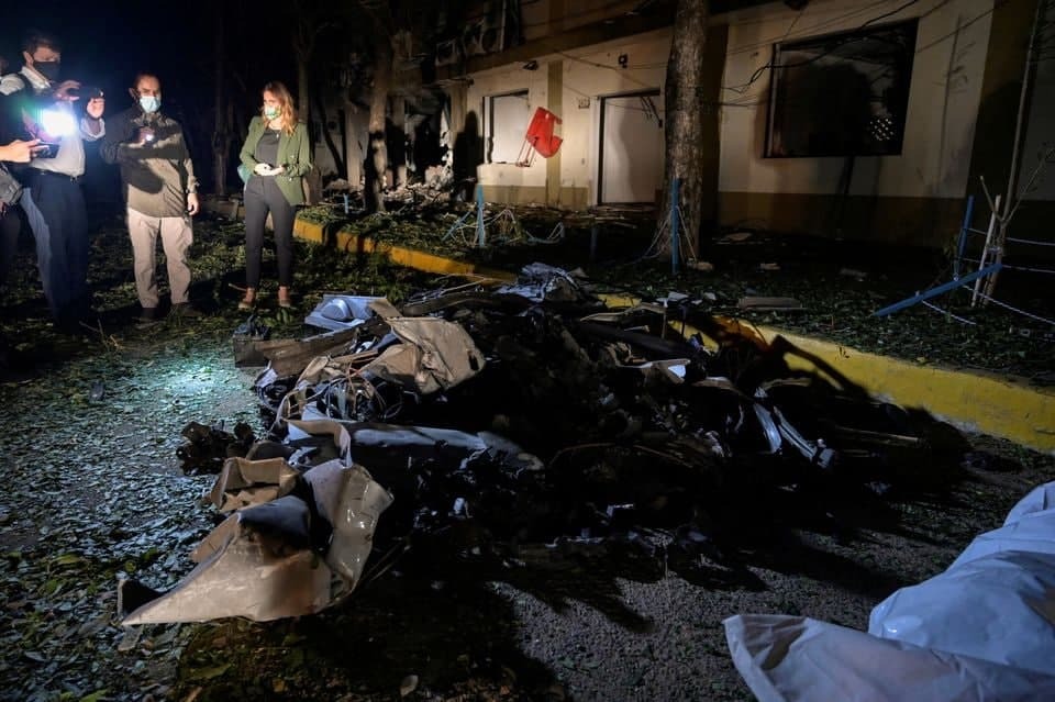 36 زخمی در انفجاری نزدیک پایگاه ارتش کلمبیا