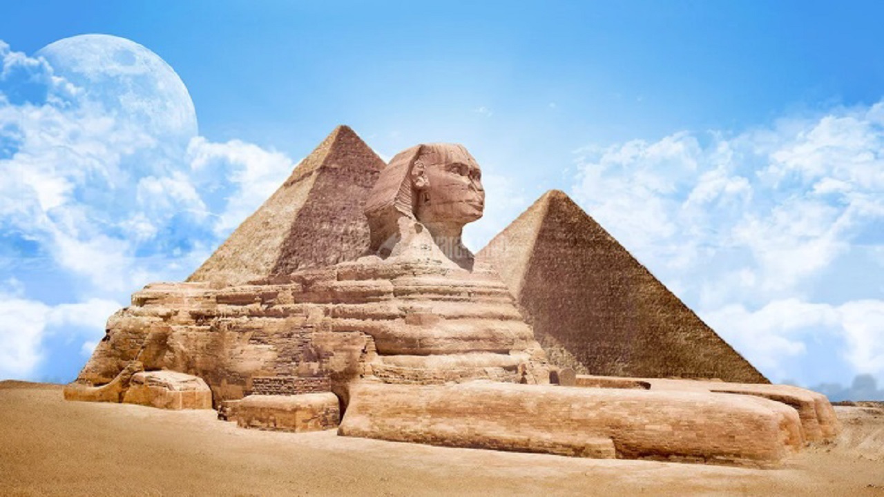ابوالهول در اصل به چه شکل بود؟