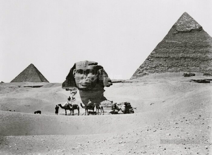 ابوالهول در اصل به چه شکل بود؟
