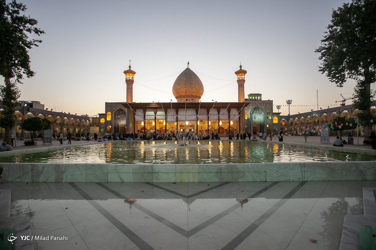 شاهچراغ، حریم امن امین رضا (ع)