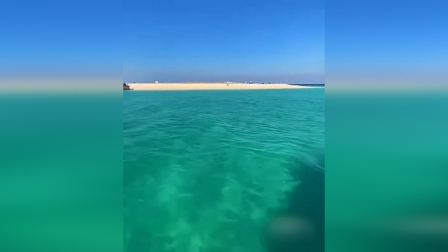 آب‌های کریستالی، اطراف جزیره‌ای مرجانی و بکر در خلیج فارس + فیلم
