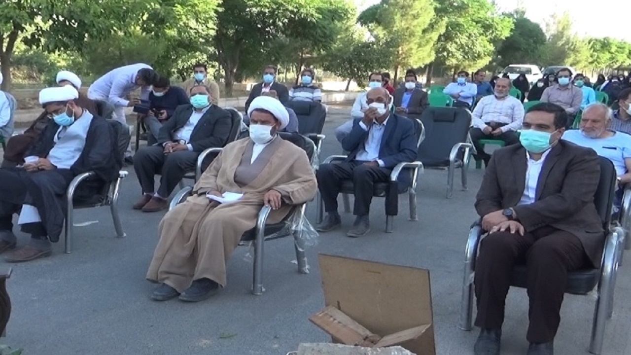 برگزاری مراسم آبروی محله در خضری دشت بیاض