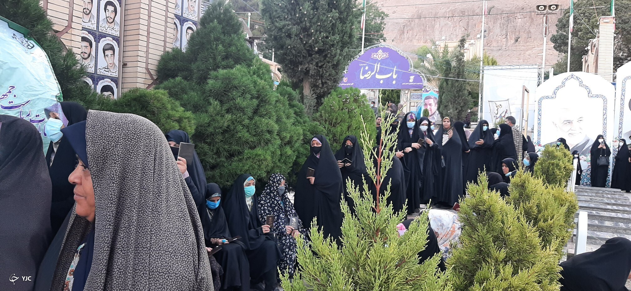 آغاز حماسه حضور در دیار حاج قاسم آغاز حماسه حضور در دیار حاج قاسم