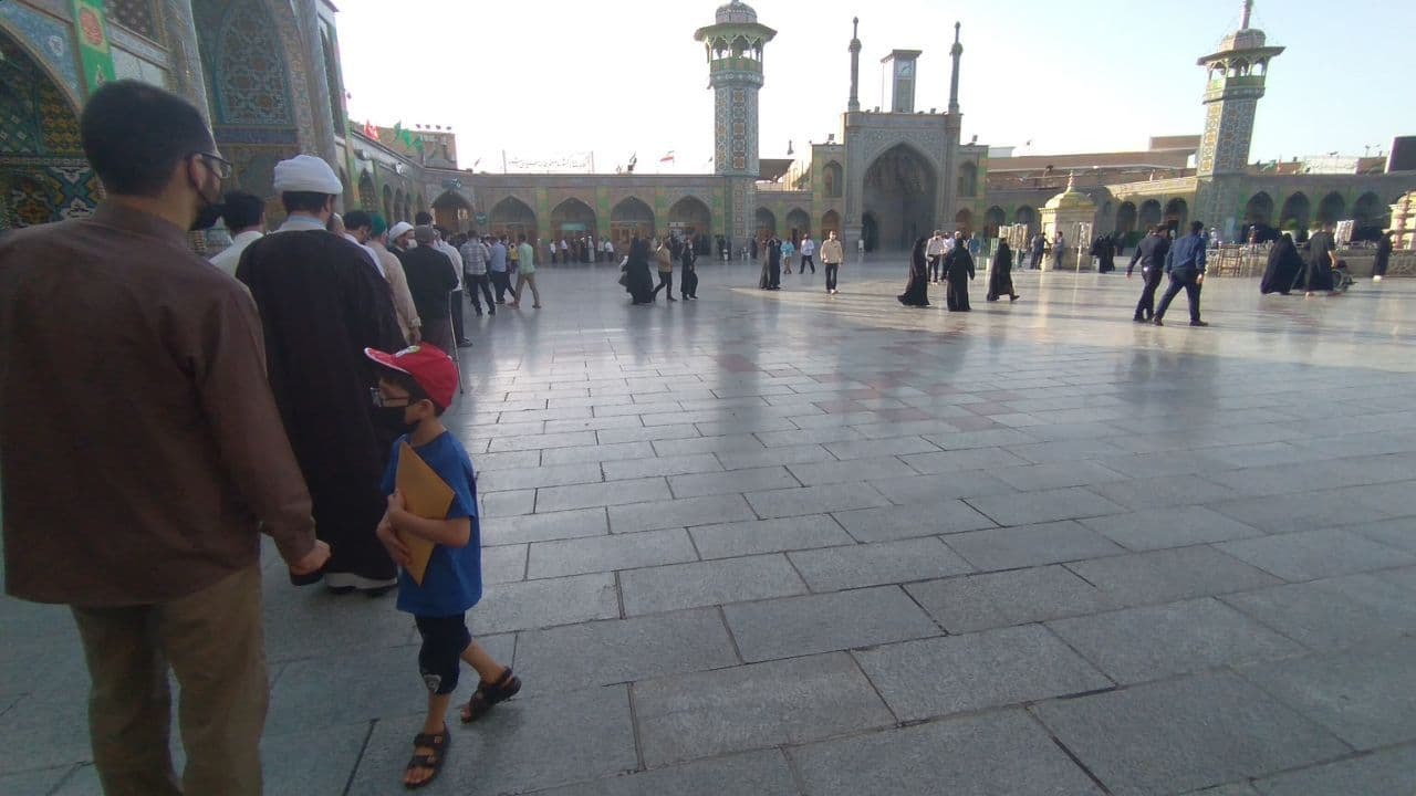 صفوف پرشور مردم در انتخابات
