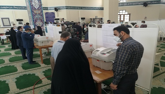 آغاز رای گیری انتخابات ۱۴۰۰ در هرمزگان آغاز رای گیری انتخابات ۱۴۰۰ در هرمزگان