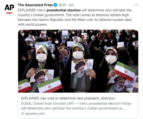 بازتاب برگزاری سیزدهمین انتخابات ریاست جمهوری ایران در رسانه&zwnj;های منطقه و جهان + تصاویر