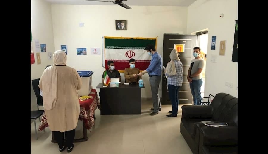 حضور پرشور ایرانیان خارج از کشور در انتخابات ریاست جمهوری + عکس