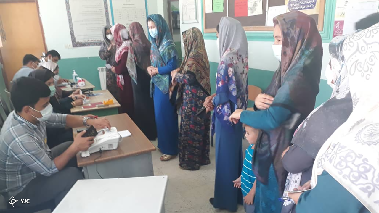 آغاز انتخابات ۱۴۰۰ در گلستان + تصاویر