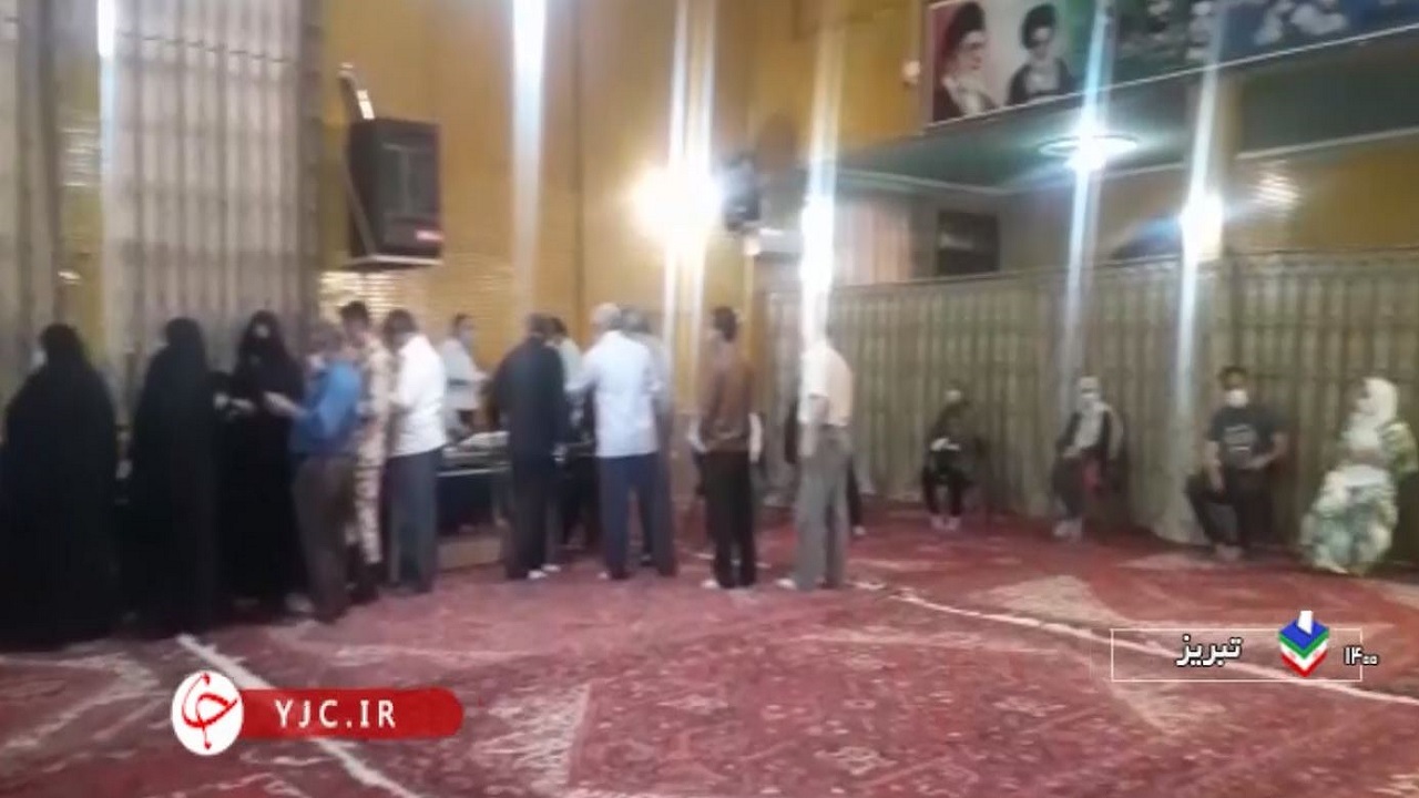 حضور مردم همیشه در صحنه تبریز در شعب اخذ رای