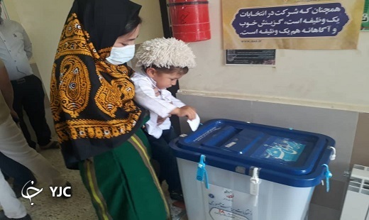 آغاز انتخابات ۱۴۰۰ در گلستان + تصاویر