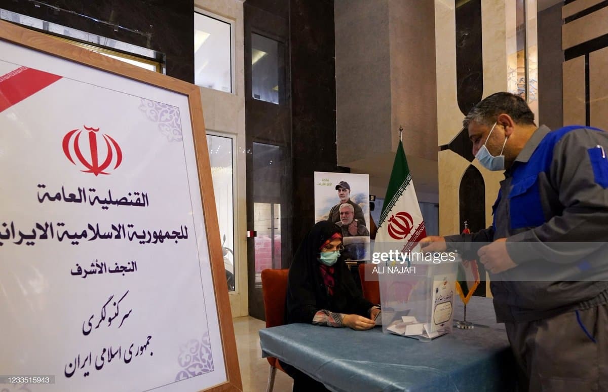 حضور پرشور ایرانیان خارج از کشور در انتخابات ریاست جمهوری ۱۴۰۰ + عکس