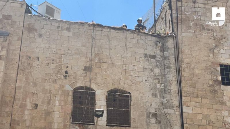 حمله نظامیان صهیونیست به تظاهرات فلسطینیان در مسجد الاقصی 02