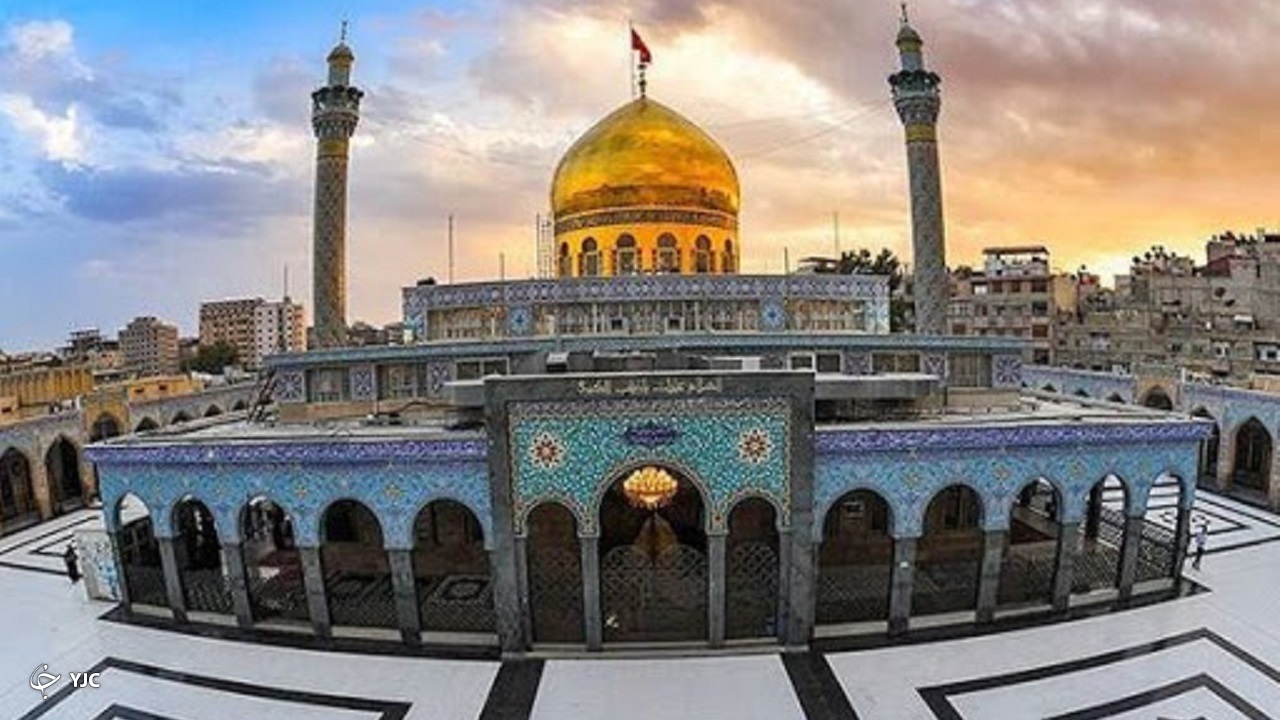 حضور ایرانیان در زینبیه دمشق برای شرکت در انتخابات ریاست جمهوری