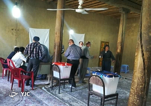 آغاز انتخابات ۱۴۰۰ در مهاباد+ تصاویر