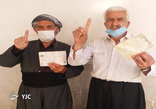 آغاز انتخابات ۱۴۰۰ در مهاباد+ تصاویر