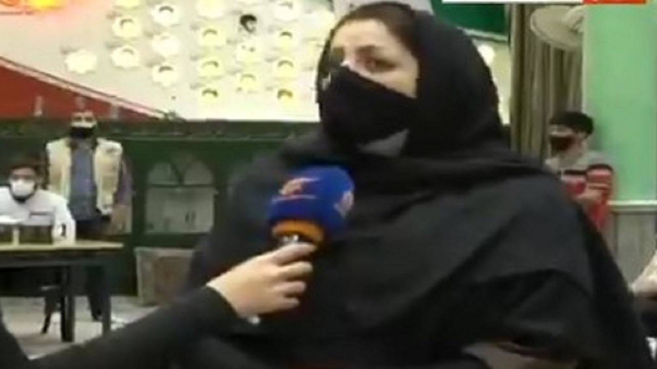 پاسخ دختر جوان ایرانی به یکی از خبرنگاران خارجی + فیلم
